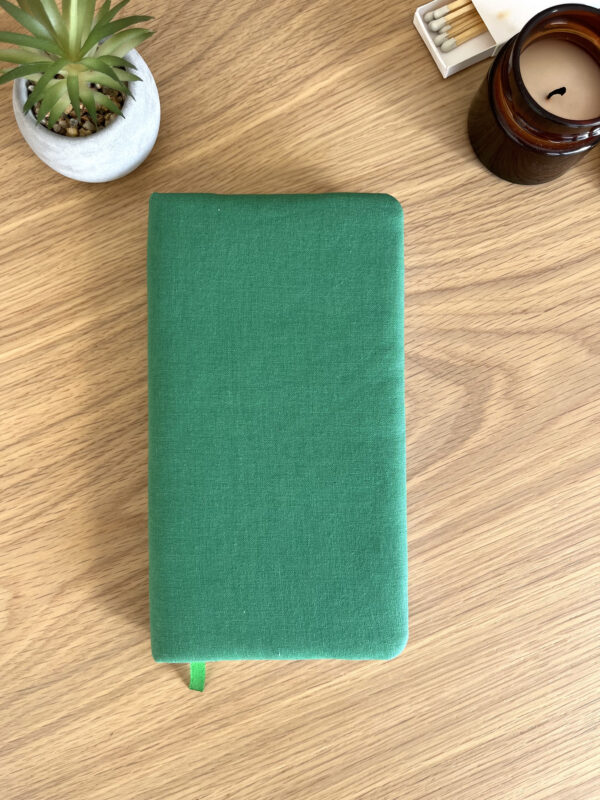 B6+ Green: Lined grid Notebook