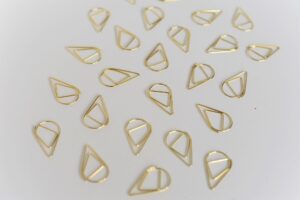 Paper clip Gold 2.5 cm