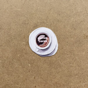 Vinil sticker "Coffee focus"