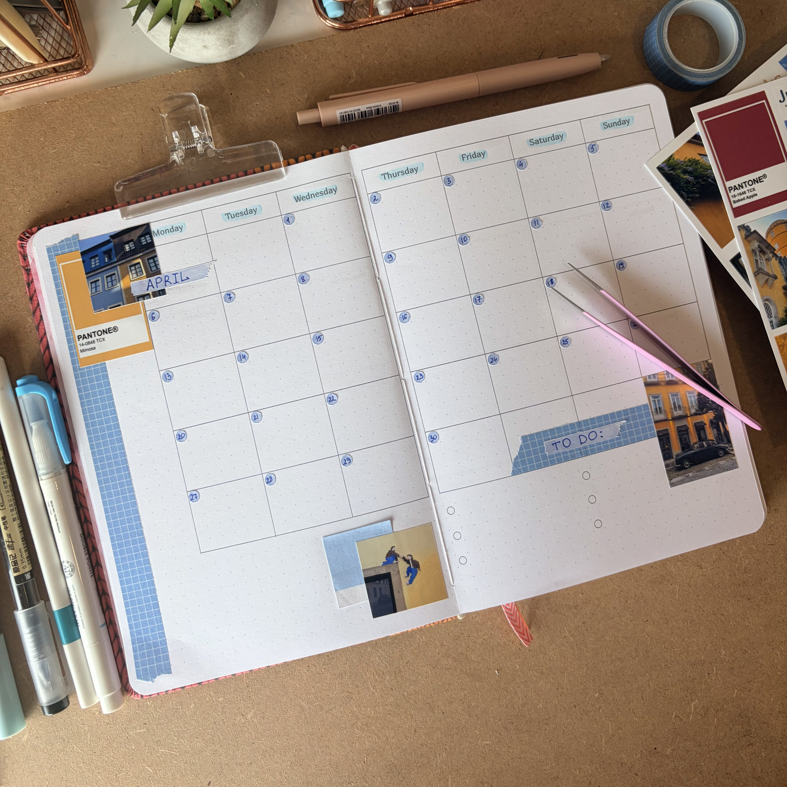Aquamarine A5 Year Planner - Image 9