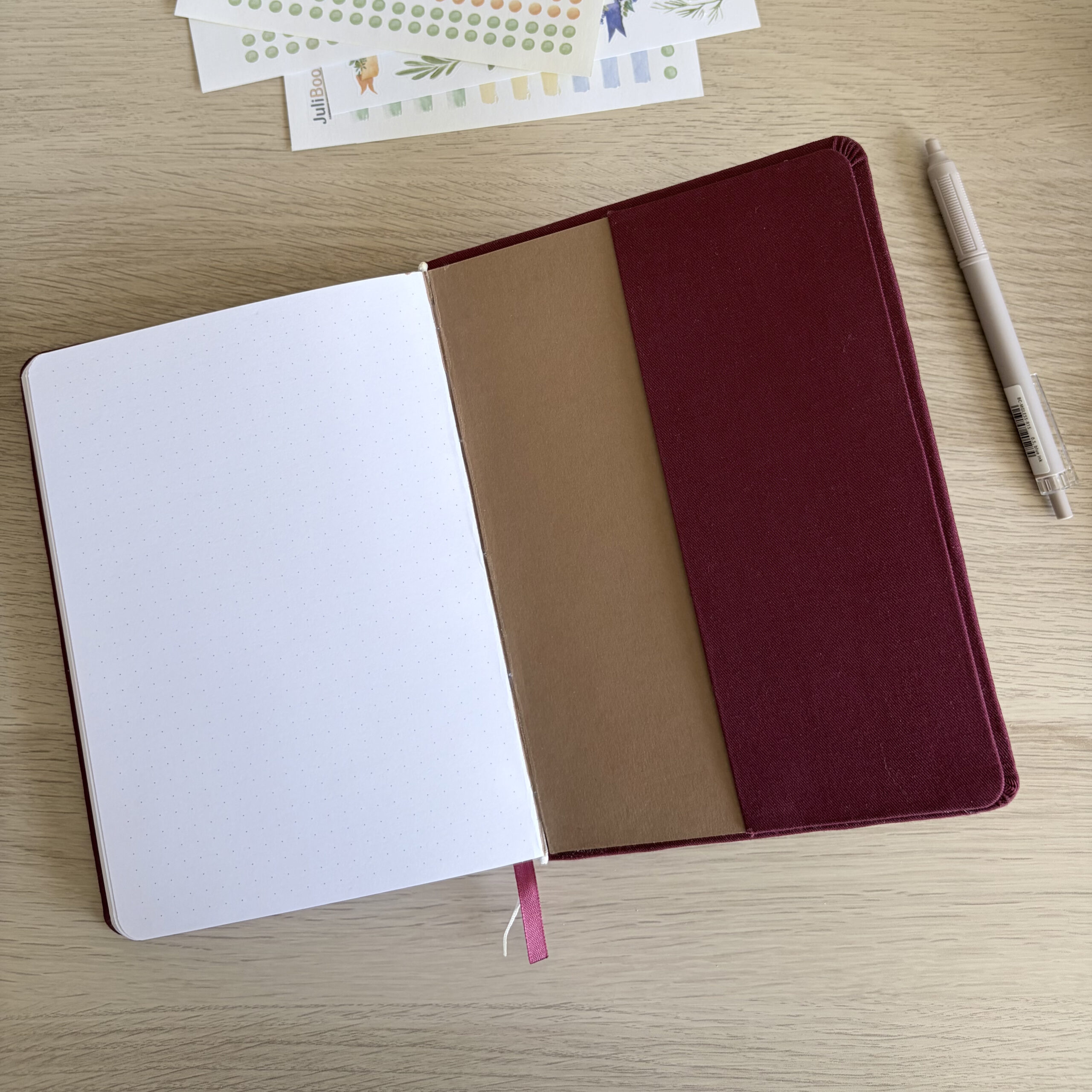 Burgundy A5 Year Planner - Image 8