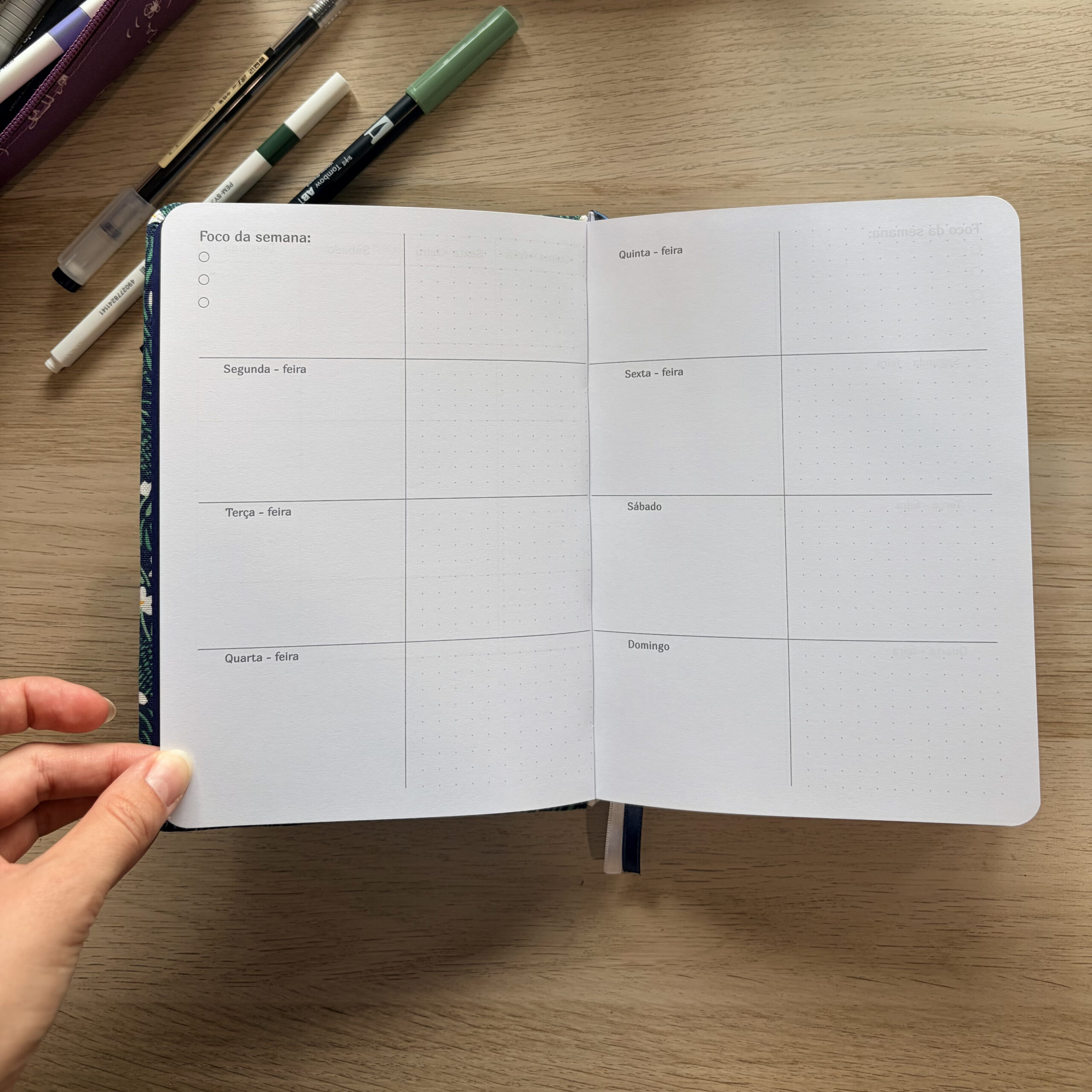 A5 FLOWER FIELD: YEAR PLANNER PT - Image 7