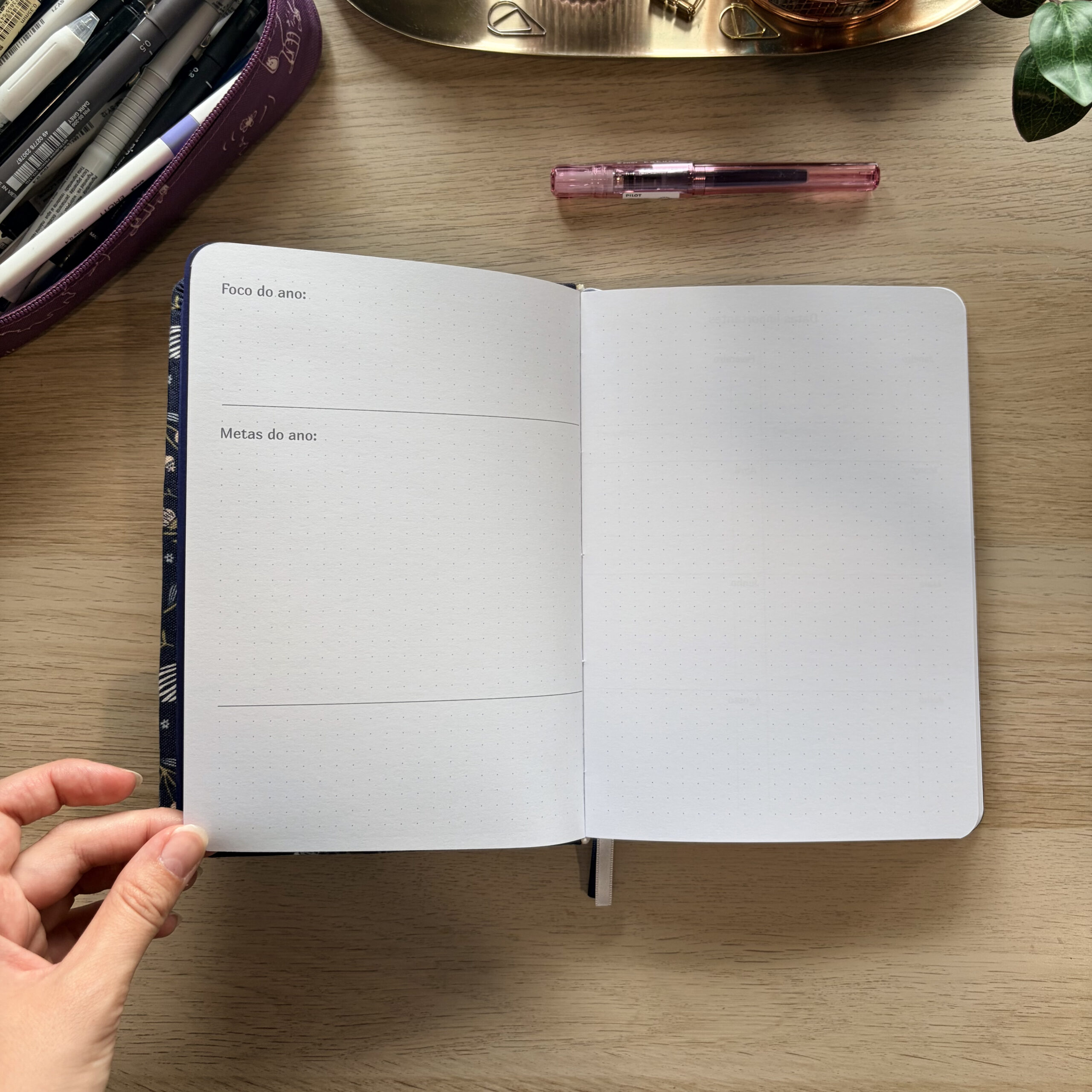 A5 MAGIC OF FLOWERS : YEAR PLANNER PT - Image 5